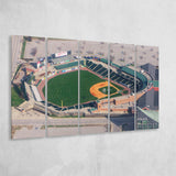 Louisville Bats Stadium Canvas Prints Louisville Slugger Field Wall Art,Multi Panels B,Sport Stadium Art Prints, Fan Gift