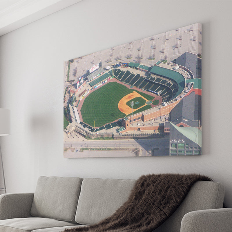 Louisville Bats Stadium Canvas Prints Louisville Slugger Field Wall Art,Sport Stadium Art Prints, Fan Gift, Wall Decor