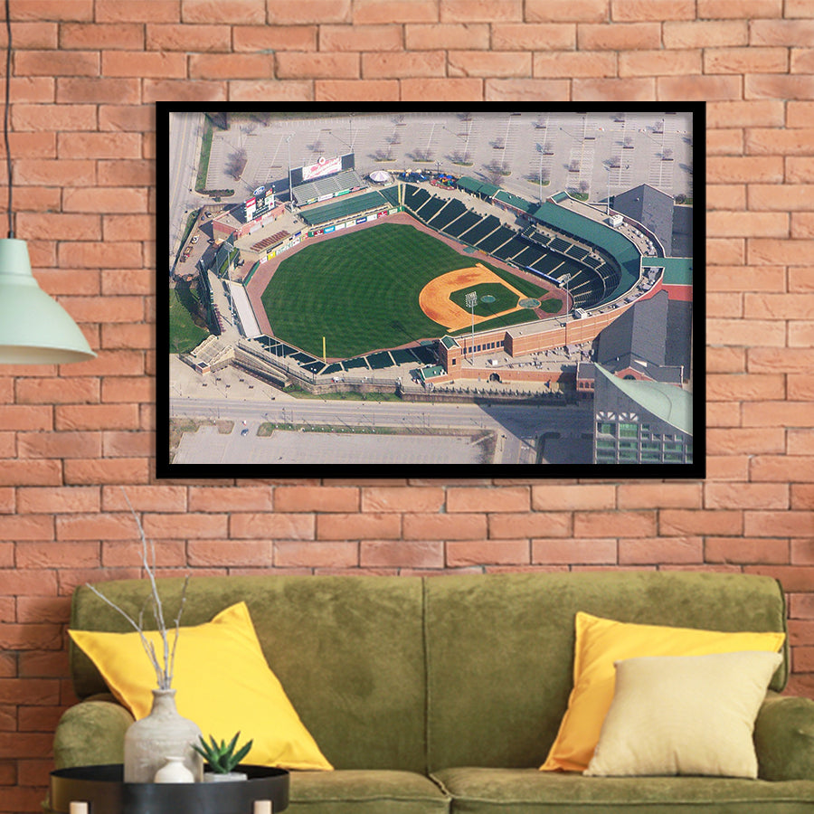 Louisville Bats Stadium Art Prints Louisville Slugger Field Wall Art,Sport Stadium Art Prints, Fan Gift, Wall Decor