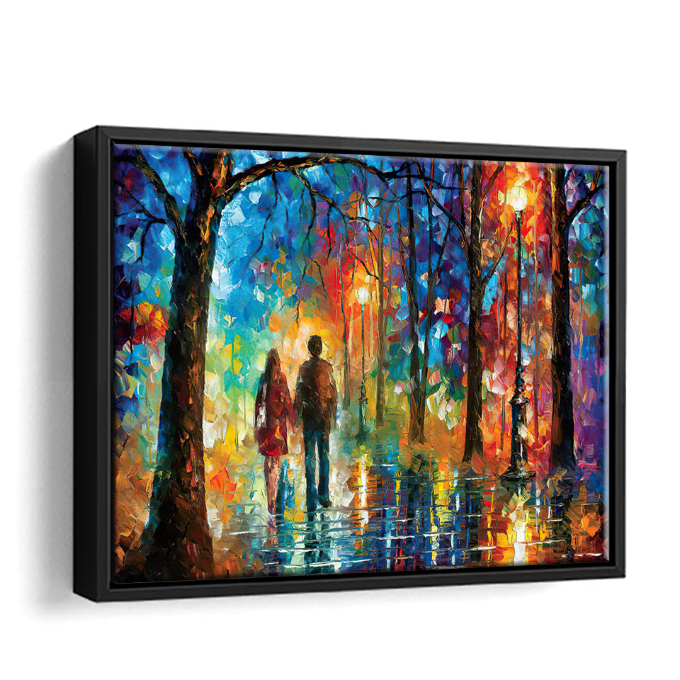 Love In The Air Canvas Wall Art - Canvas Print, Framed Canvas, Painting Canvas