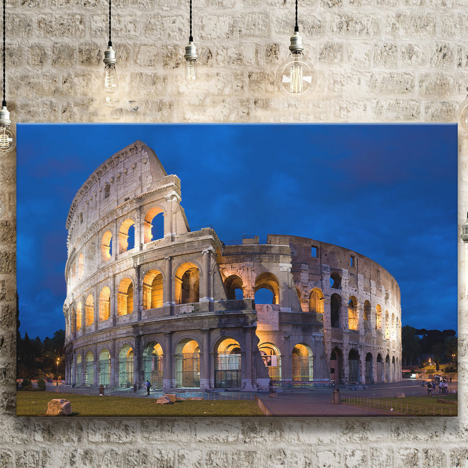 Lovely Colosseum, Stadium Canvas, Sport Art, Gift for him, Fan Gift, Canvas Prints Wall Art Decor