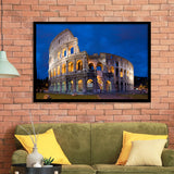 Lovely Colosseum, Stadium Canvas, Sport Art, Gift for him, Framed Art Prints Wall Art Decor, Framed Picture
