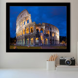 Lovely Colosseum, Stadium Canvas, Sport Art, Gift for him, Framed Art Prints Wall Art Decor, Framed Picture