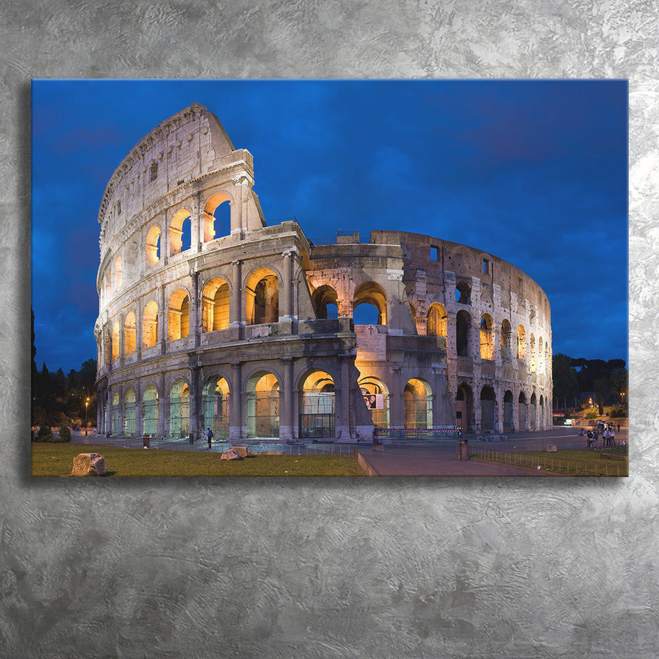 Lovely Colosseum, Stadium Canvas, Sport Art, Gift for him, Fan Gift, Canvas Prints Wall Art Decor
