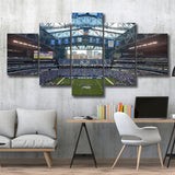 Lucas Oil Stadium Wall Art Indianapolis Stadium Canvas Prints American,Multi Panels,Sport Stadium Art Prints, Fan Gift