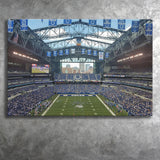 Lucas Oil Stadium Wall Art Indianapolis Stadium Canvas Prints American,Sport Stadium Art Prints, Fan Gift, Wall Decor