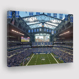 Lucas Oil Stadium Wall Art Indianapolis Stadium Canvas Prints American,Sport Stadium Art Prints, Fan Gift, Wall Decor