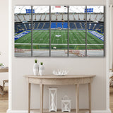 Lucas Oil Stadium Wall Art Indianapolis Colts Stadium Canvas Prints,Multi Panels B,Sport Stadium Art Prints, Fan Gift