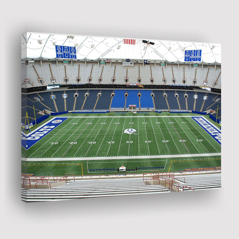 Lucas Oil Stadium Wall Art Indianapolis Colts Stadium Canvas Prints,Sport Stadium Art Prints, Fan Gift, Wall Decor