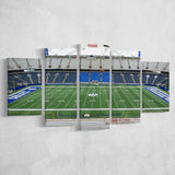 Lucas Oil Stadium Wall Art Indianapolis Colts Stadium Canvas Prints,Multi Panels,Sport Stadium Art Prints, Fan Gift