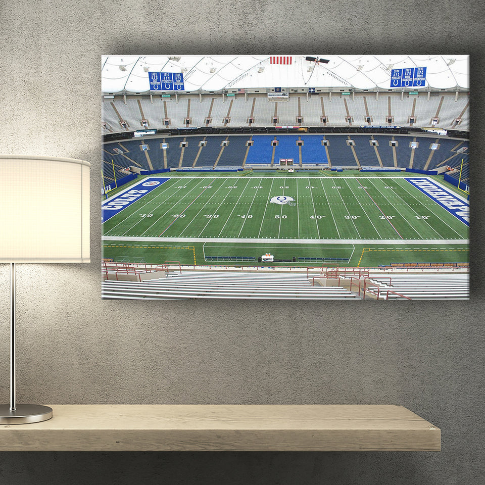 Lucas Oil Stadium Wall Art Indianapolis Colts Stadium Canvas Prints,Sport Stadium Art Prints, Fan Gift, Wall Decor