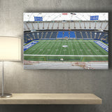 Lucas Oil Stadium Wall Art Indianapolis Colts Stadium Canvas Prints,Sport Stadium Art Prints, Fan Gift, Wall Decor