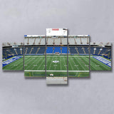 Lucas Oil Stadium Wall Art Indianapolis Colts Stadium Canvas Prints,Multi Panels,Sport Stadium Art Prints, Fan Gift