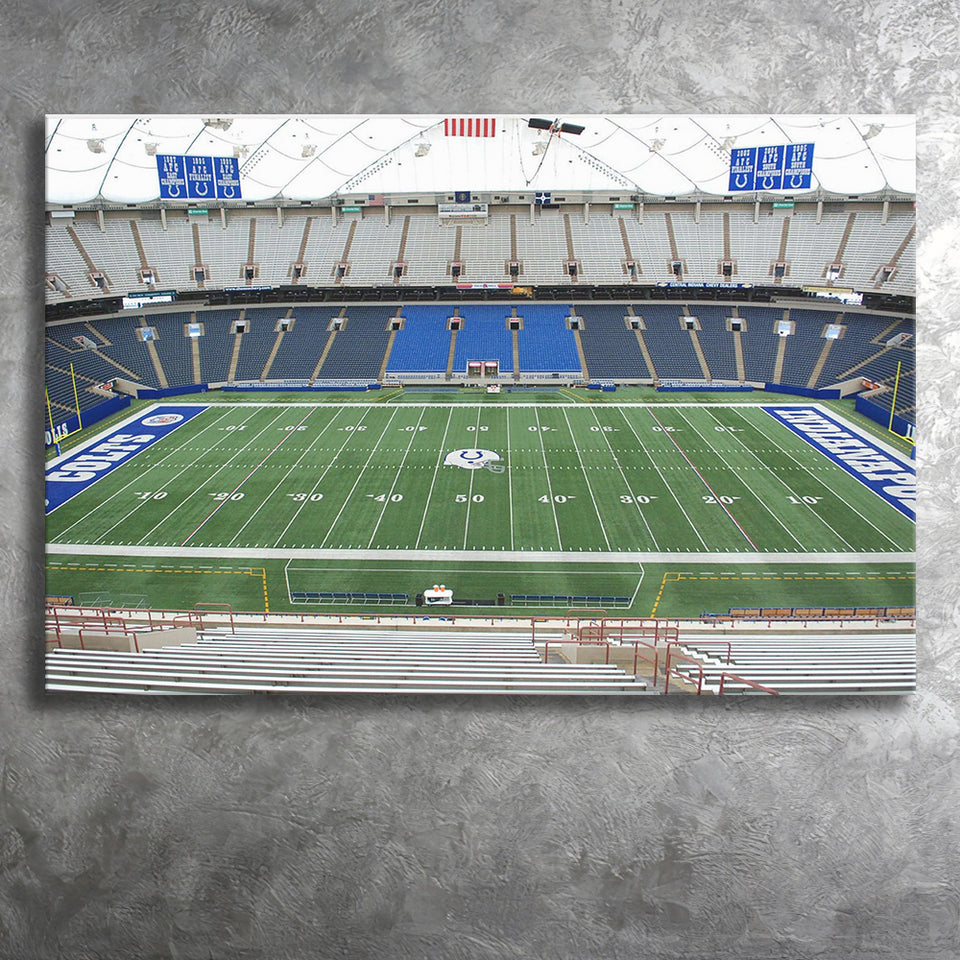 Lucas Oil Stadium Wall Art Indianapolis Colts Stadium Canvas