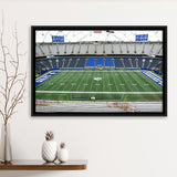 Lucas Oil Stadium Wall Art Indianapolis Colts Stadium Framed Canvas Prints,Sport Stadium Art Prints, Fan Gift