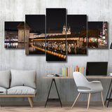 Lucerne Old Town, Switzerland Multi Panels,Canvas Prints Wall Art Home Decor