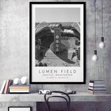Lumen Field Seattle Seahawks Football Lovers Black And White Art Framed Art Prints Wall Art Decor, Framed Picture