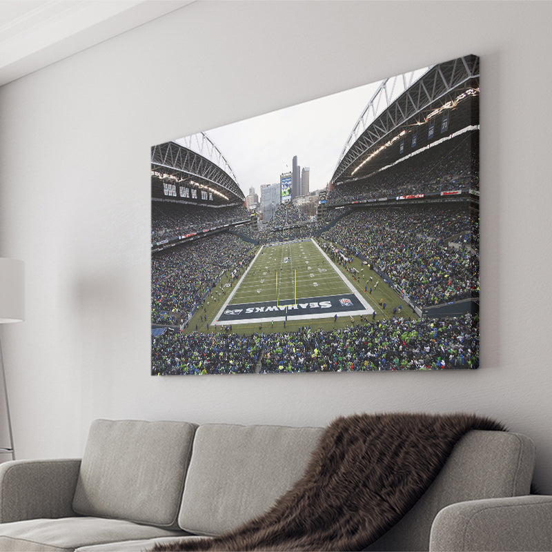 Lumen Field, Stadium Canvas, Sport Art, Gift for him, Fan Gift, Canvas Prints Wall Art Decor