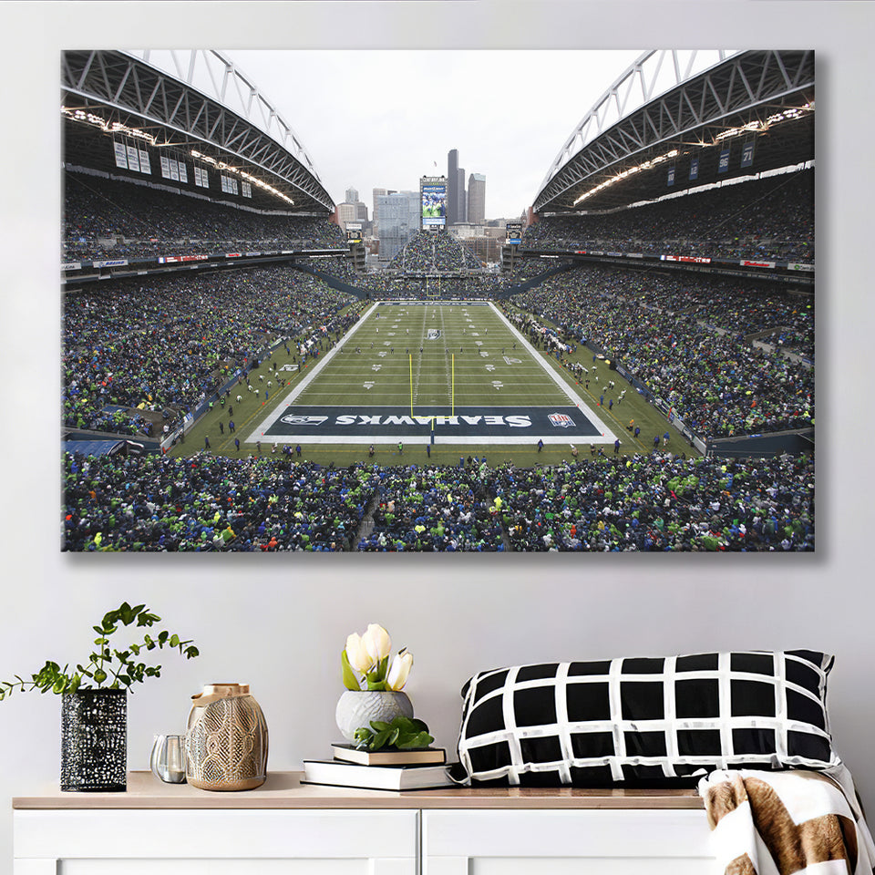 Lumen Field, Stadium Canvas, Sport Art, Gift for him, Fan Gift, Canvas Prints Wall Art Decor
