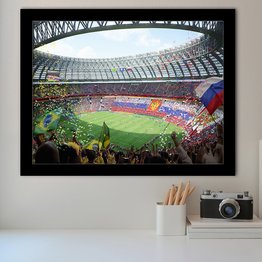 Luzhniki Stadium, Stadium Canvas, Sport Art, Gift for him,100 Framed Art Prints Wall Art Decor, Framed Picture