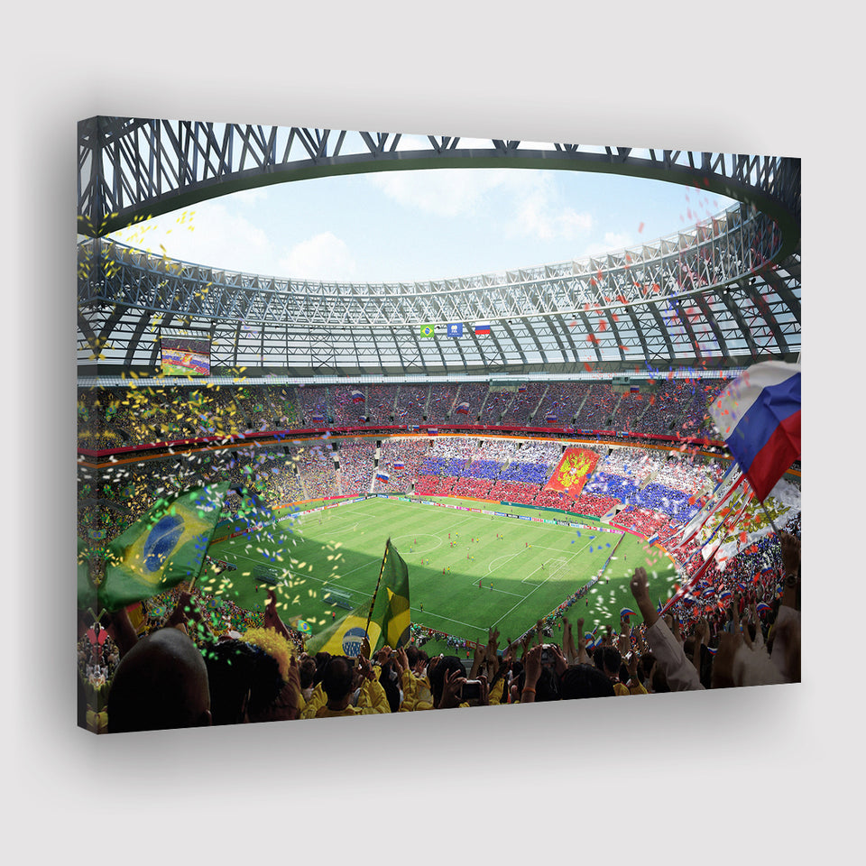 Luzhniki Stadium, Stadium Canvas, Sport Art, Gift for him,V1 Fan Gift, Canvas Prints Wall Art Decor