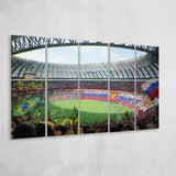 Luzhniki Stadium, Stadium Canvas, Sport Art, Gift for him,100 Multi Panels B, Canvas Prints Wall Art Decor