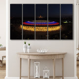 Luzhniki Stadium, Stadium Canvas, Sport Art, Gift for him, Multi Panels B, Canvas Prints Wall Art Decor