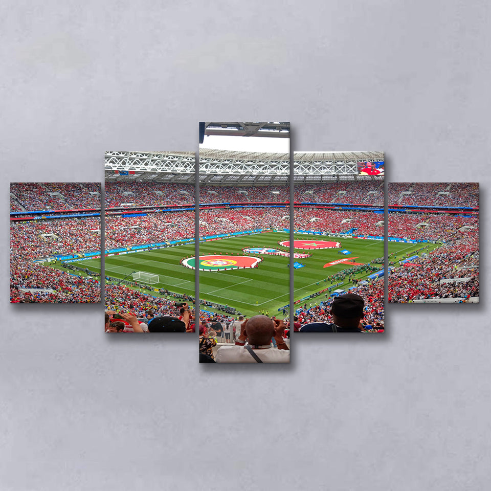 Luzhniki Stadium in Russia, Stadium Canvas, Sport Art, Large Canvas, Multi Panels, Canvas Prints Wall Art Decor