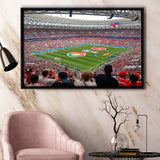 Luzhniki Stadium in Russia, Stadium Canvas, Sport Art, Gift for him, Framed Canvas Prints Wall Art Decor, Framed Picture