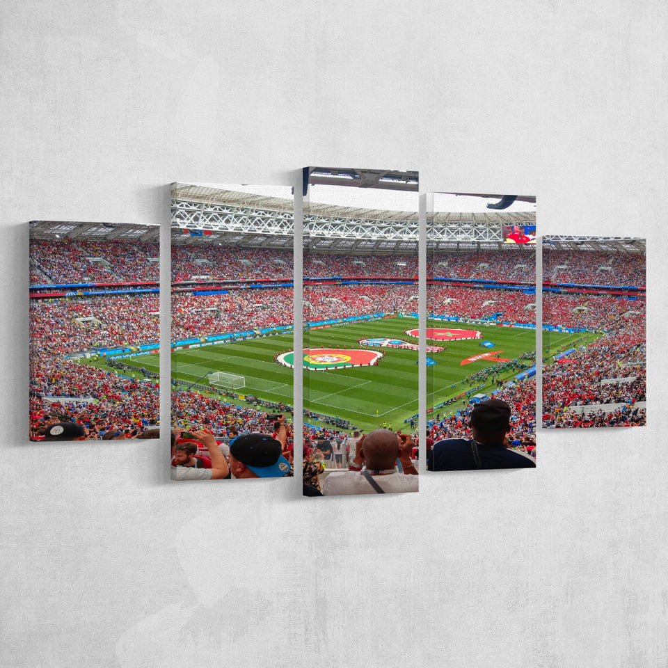 Luzhniki Stadium in Russia, Stadium Canvas, Sport Art, Large Canvas, Multi Panels, Canvas Prints Wall Art Decor
