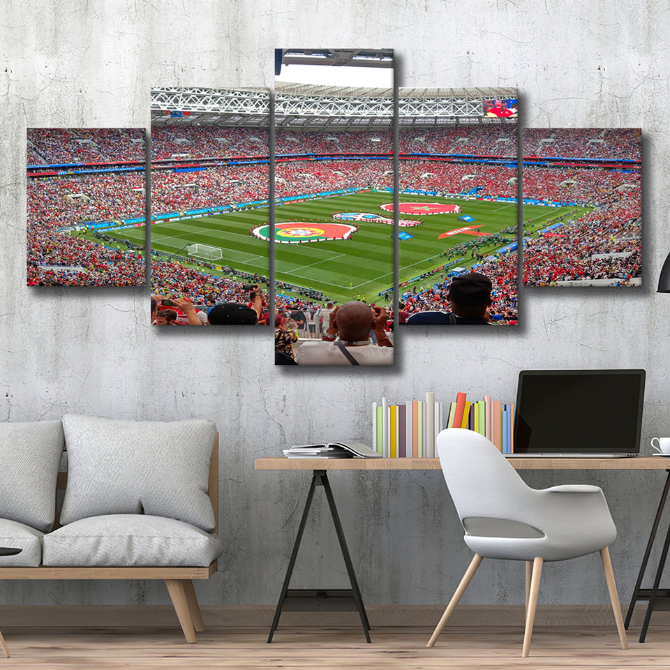 Luzhniki Stadium in Russia, Stadium Canvas, Sport Art, Large Canvas, Multi Panels, Canvas Prints Wall Art Decor