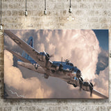 Maiyouweng Jigsaw War Airplane Canvas Prints Wall Art Decor - Painting Canvas, Art Prints, Ready to Hang