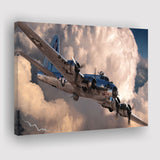 Maiyouweng Jigsaw War Airplane Canvas Prints Wall Art Decor - Painting Canvas, Art Prints, Ready to Hang