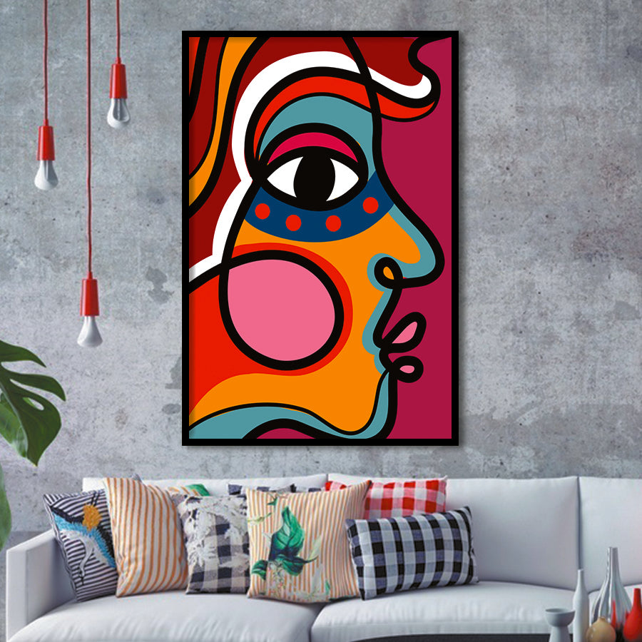 Makasi Abstract Framed Art Prints Wall Decor - Art Prints, Framed Picture,For Sale, Ready to hang
