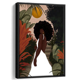 Malizole Framed Canvas Prints Wall Art Home Decor - Painting Canvas,Black Frame, Ready to hang