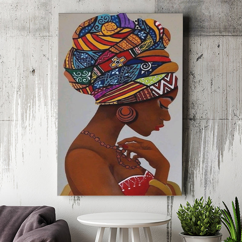 Mama Africa 2 Canvas Prints Wall Art Home Decor - Painting Canvas,Art Prints, Ready to hang