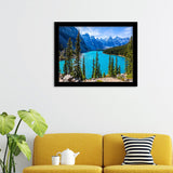 Moraine Lake In Banff National Park Framed Art Prints - Framed Prints, Painting Prints, Prints for Sale, Framed Picture