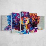 Mysterious Woman Large Canvas Prints Multi Panels Wall Art Prints Home Decor