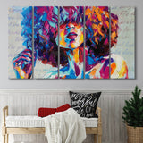 Mysterious Woman Extra Large Canvas Prints Multi Panels B Wall Art Prints Home Decor