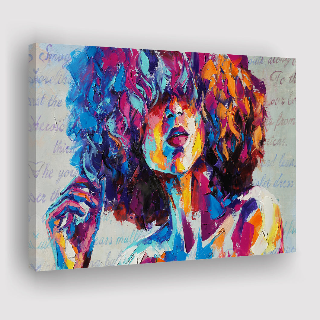 Mysterious Woman Landscape Canvas Prints Wall Art Home Decor - Painting Canvas, Ready to hang