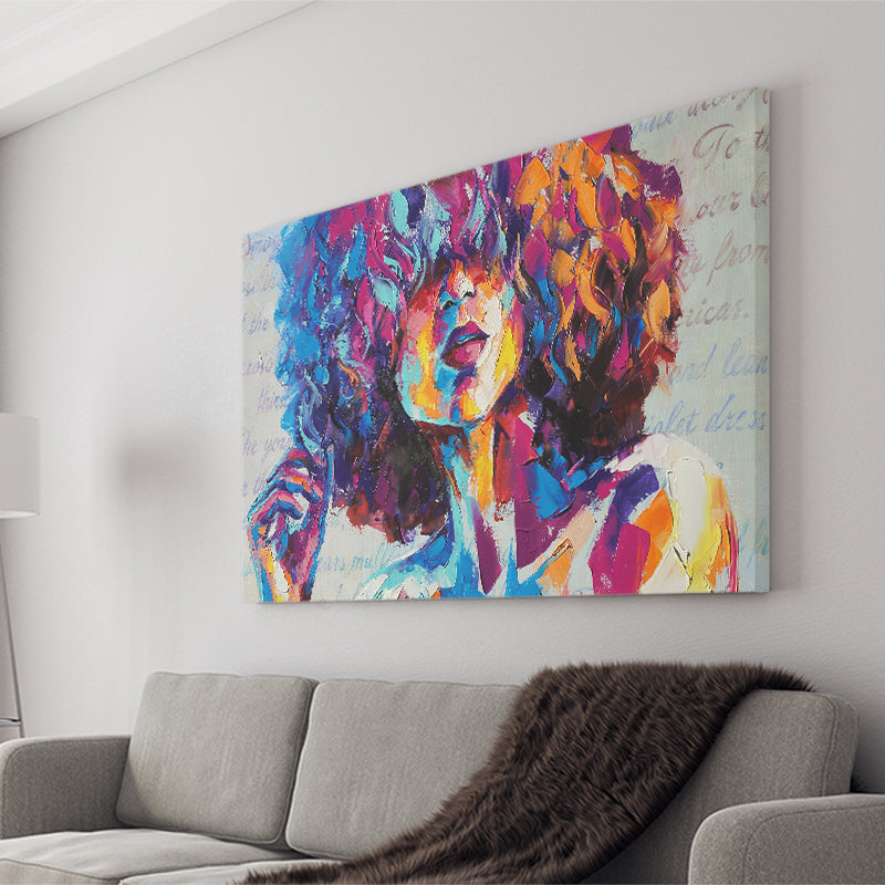 Mysterious Woman Landscape Canvas Prints Wall Art Home Decor - Painting Canvas, Ready to hang