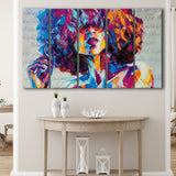 Mysterious Woman Extra Large Canvas Prints Multi Panels B Wall Art Prints Home Decor