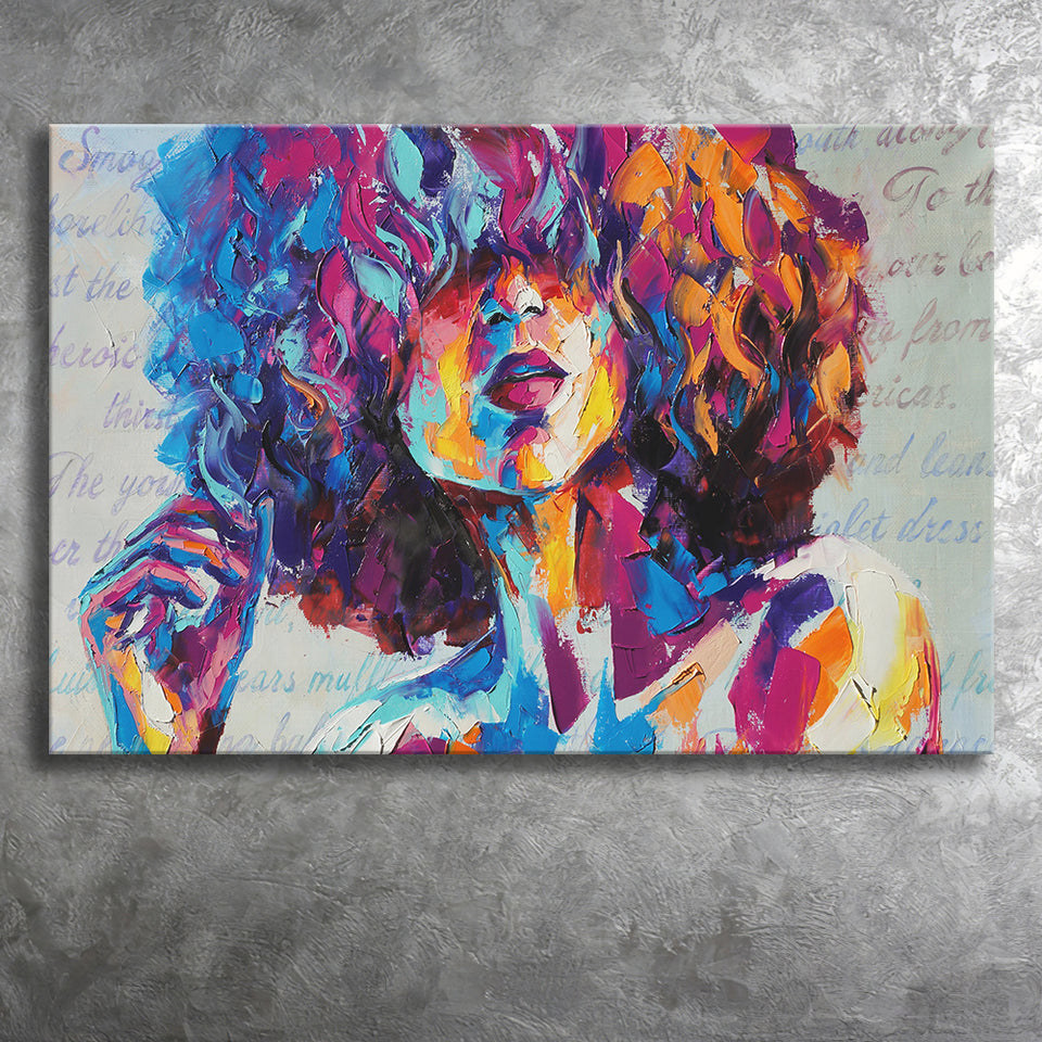 Mysterious Woman Landscape Canvas Prints Wall Art Home Decor - Painting Canvas, Ready to hang