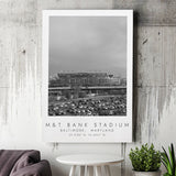 M&T Bank Stadium Baltimore Ravens Football Lovers Black And White Art Canvas Prints Wall Art Home Decor