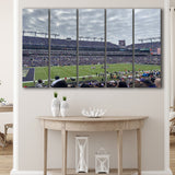 MT Bank Stadium Canvas Prints Baltimore Ravens Wall Art,Multi Panels B,Sport Stadium Art Prints, Fan Gift