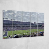 MT Bank Stadium Canvas Prints Baltimore Ravens Wall Art,Multi Panels B,Sport Stadium Art Prints, Fan Gift