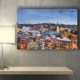 Macon Cityscape Canvas Prints Wall Art Decor - Paiting Canvas, Art Prints, Wall Decor, For Sale