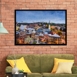 Macon Cityscape Framed Art Prints Wall Decor - Painting Prints, Framed Picture, Home Decor