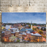 Macon Cityscape Canvas Prints Wall Art Decor - Paiting Canvas, Art Prints, Wall Decor, For Sale