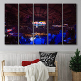 Madison Square Basketball Arena, Stadium Canvas, Sport Art, Gift for him, Multi Panels B, Canvas Prints Wall Art Decor